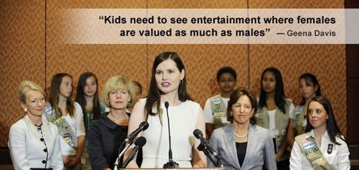Global Partner Spotlight Geena Davis Institute on Gender in Media Sisterhood Agenda