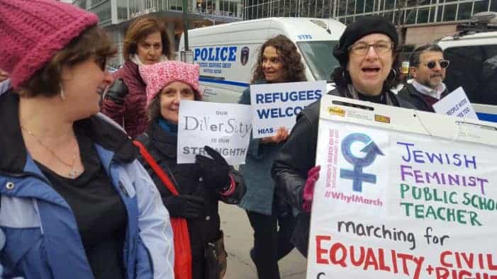 Womens March Angela D Coleman Sisterhood Agenda New York City2