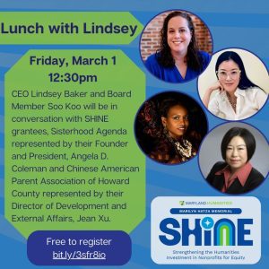 Lunch withLindsey Sisterhood Agenda