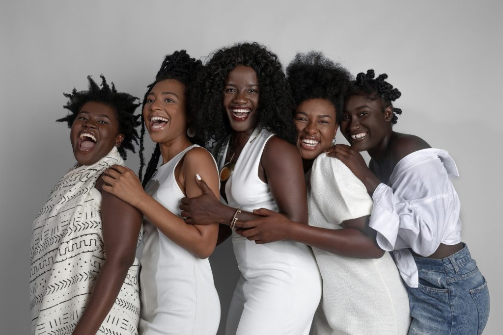 wearing white Sisterhood Agenda